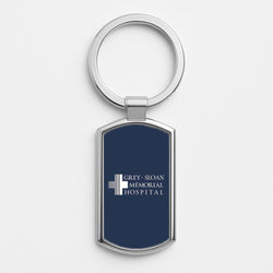 Grey - Sloan Memorial Hospital - Grey's Silver Keyring