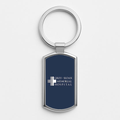 Grey - Sloan Memorial Hospital - Grey's Silver Keyring