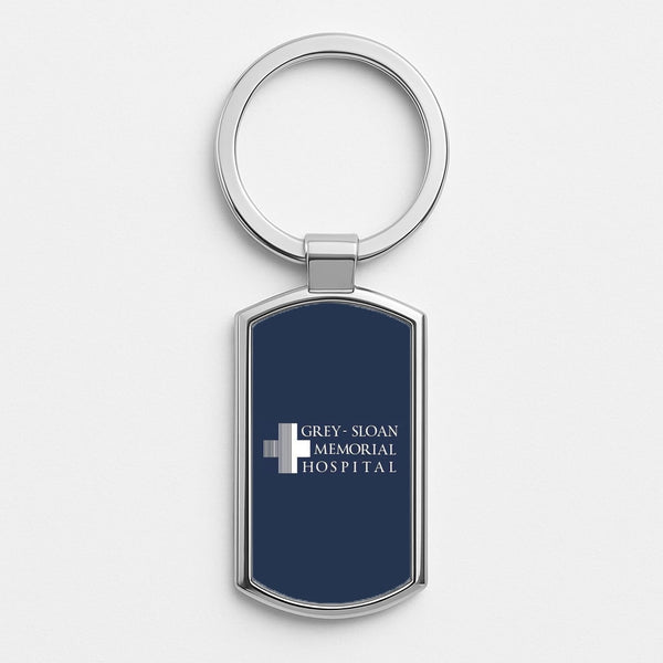 Grey - Sloan Memorial Hospital - Grey's Silver Keyring