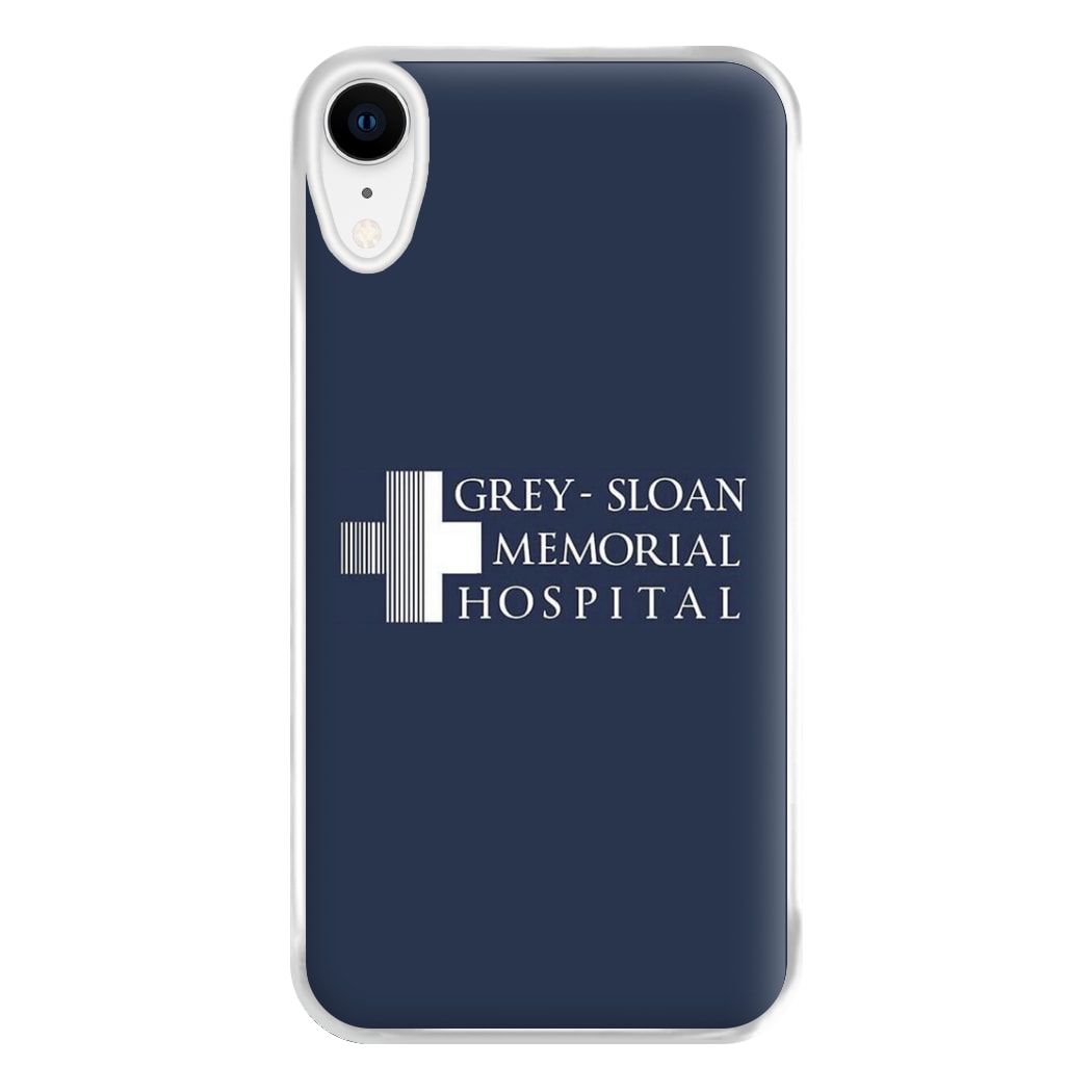 Grey - Sloan Memorial Hospital - Grey's Phone Case for iPhone XR