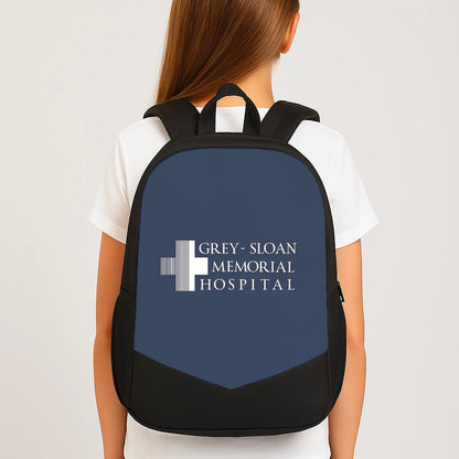 Grey - Sloan Memorial Hospital - Grey's Large School Bag
