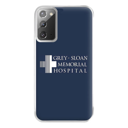 Grey - Sloan Memorial Hospital - Grey's Phone Case for Galaxy Note 20 Ultra