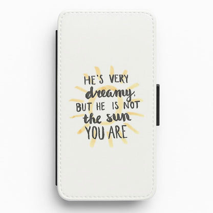 He's Very Dreamy - Grey's Anatomy Flip / Wallet Phone Case