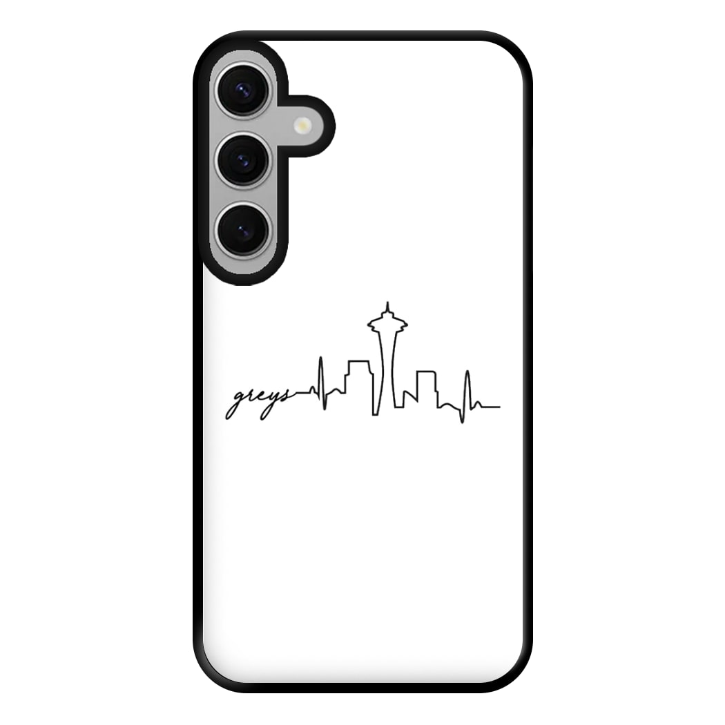 Grey's Skyline - Grey's Phone Case for Galaxy S24FE