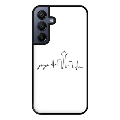 Grey's Skyline - Grey's Phone Case for Galaxy A15