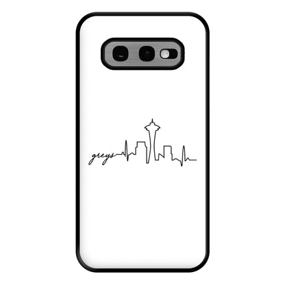 Grey's Skyline - Grey's Phone Case for Galaxy S10e