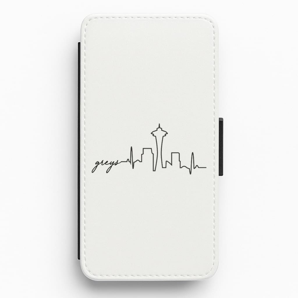Grey's Skyline - Grey's Flip / Wallet Phone Case