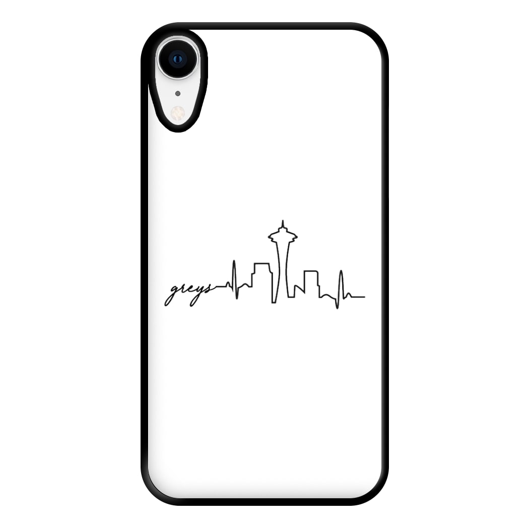 Grey's Skyline - Grey's Phone Case for iPhone XR