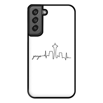 Grey's Skyline - Grey's Phone Case for Galaxy S21FE