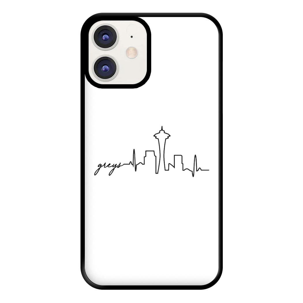 Grey's Skyline - Grey's Phone Case for iPhone 12 / 12 Pro