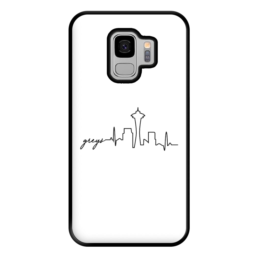 Grey's Skyline - Grey's Phone Case for Galaxy S9 Plus