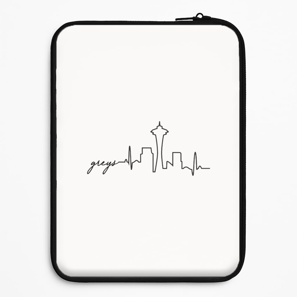 Grey's Skyline - Grey's Laptop Sleeve