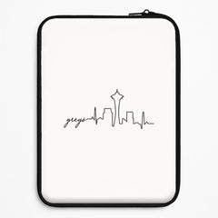 Grey's Skyline - Grey's Laptop Sleeve