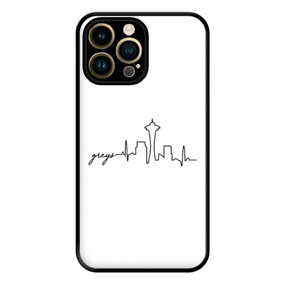 Grey's Skyline - Grey's Phone Case for iPhone 14 Pro Max