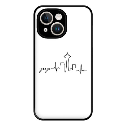 Grey's Skyline - Grey's Phone Case for iPhone 14 Plus