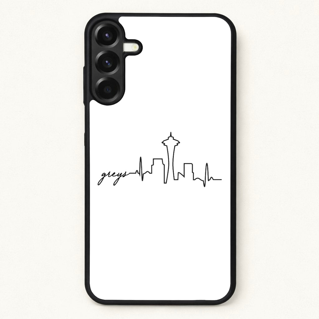 Grey's Skyline - Grey's Phone Case for Galaxy A17