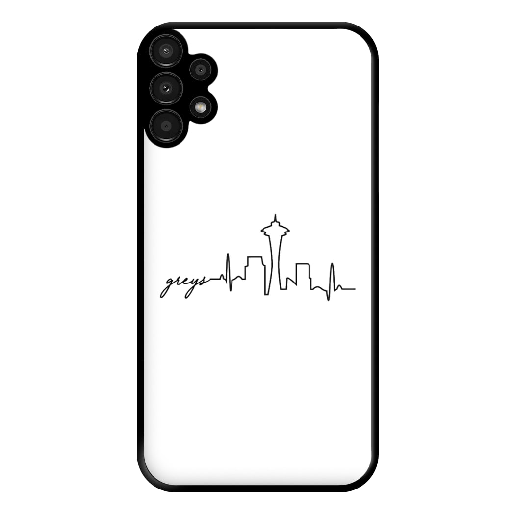 Grey's Skyline - Grey's Phone Case for Galaxy A13