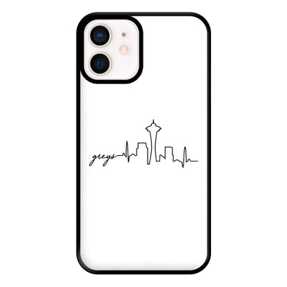 Grey's Skyline - Grey's Phone Case for iPhone 13 Mini