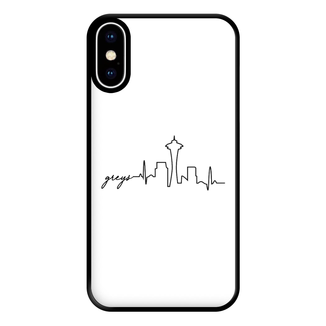 Grey's Skyline - Grey's Phone Case for iPhone XS Max