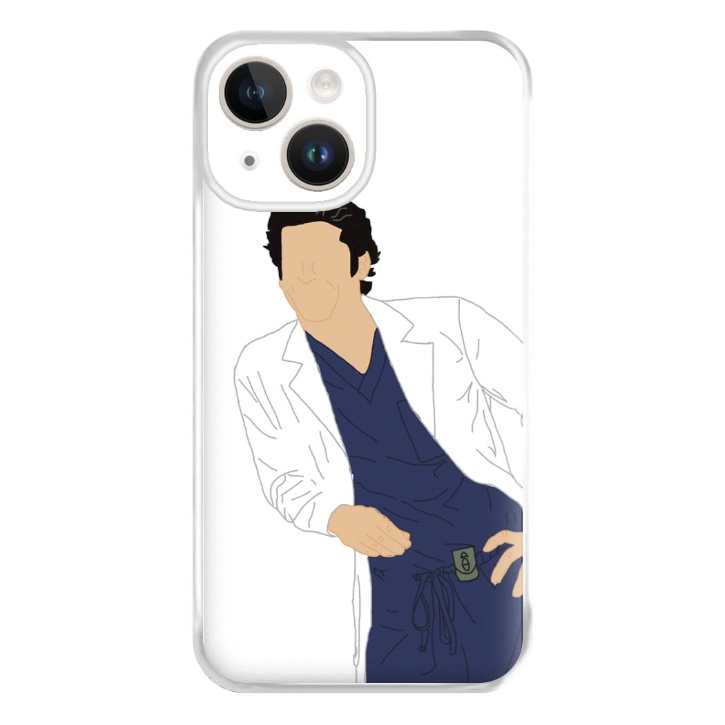 Derek Shepherd - Grey's Phone Case for iPhone 14