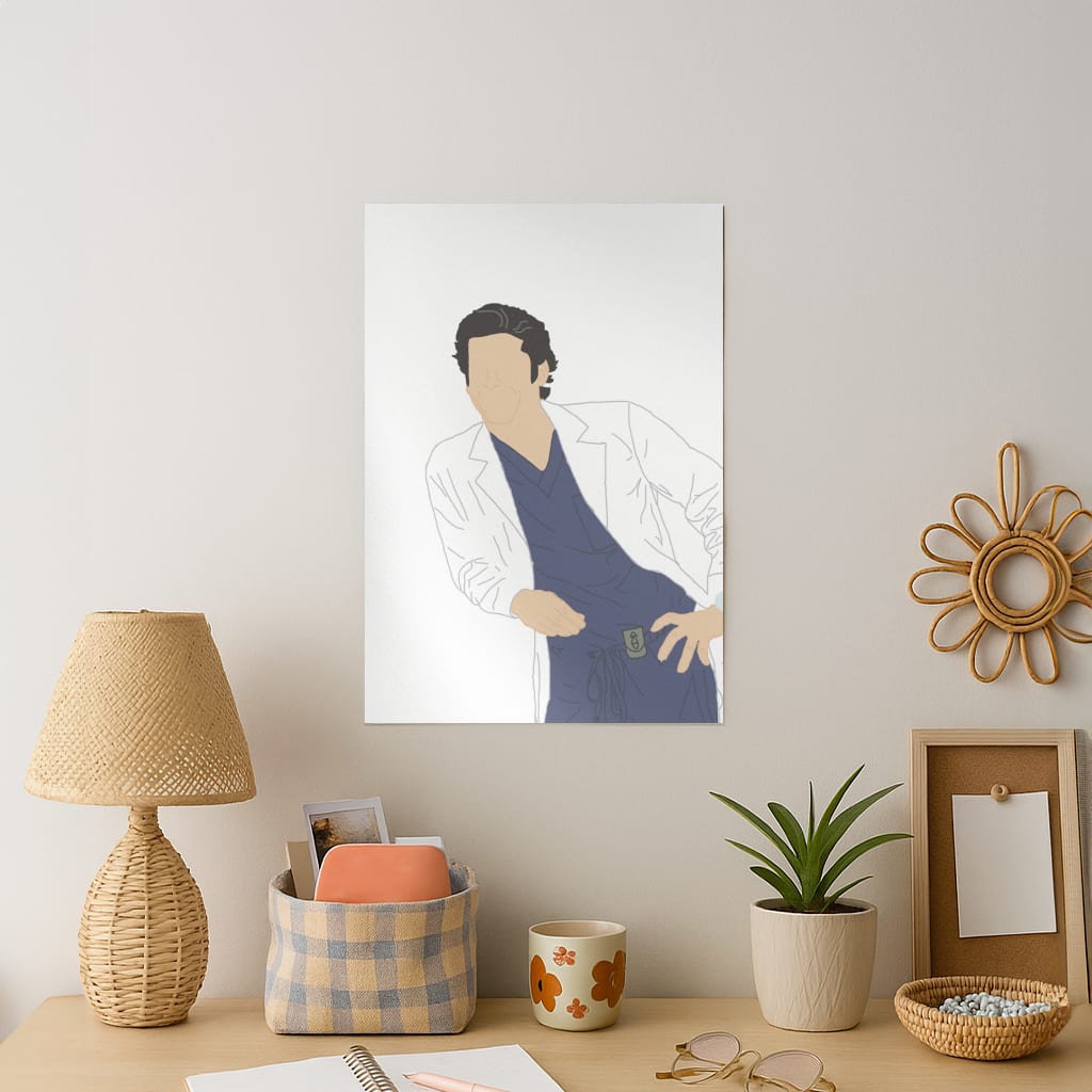Derek Shepherd - Grey's Art Print