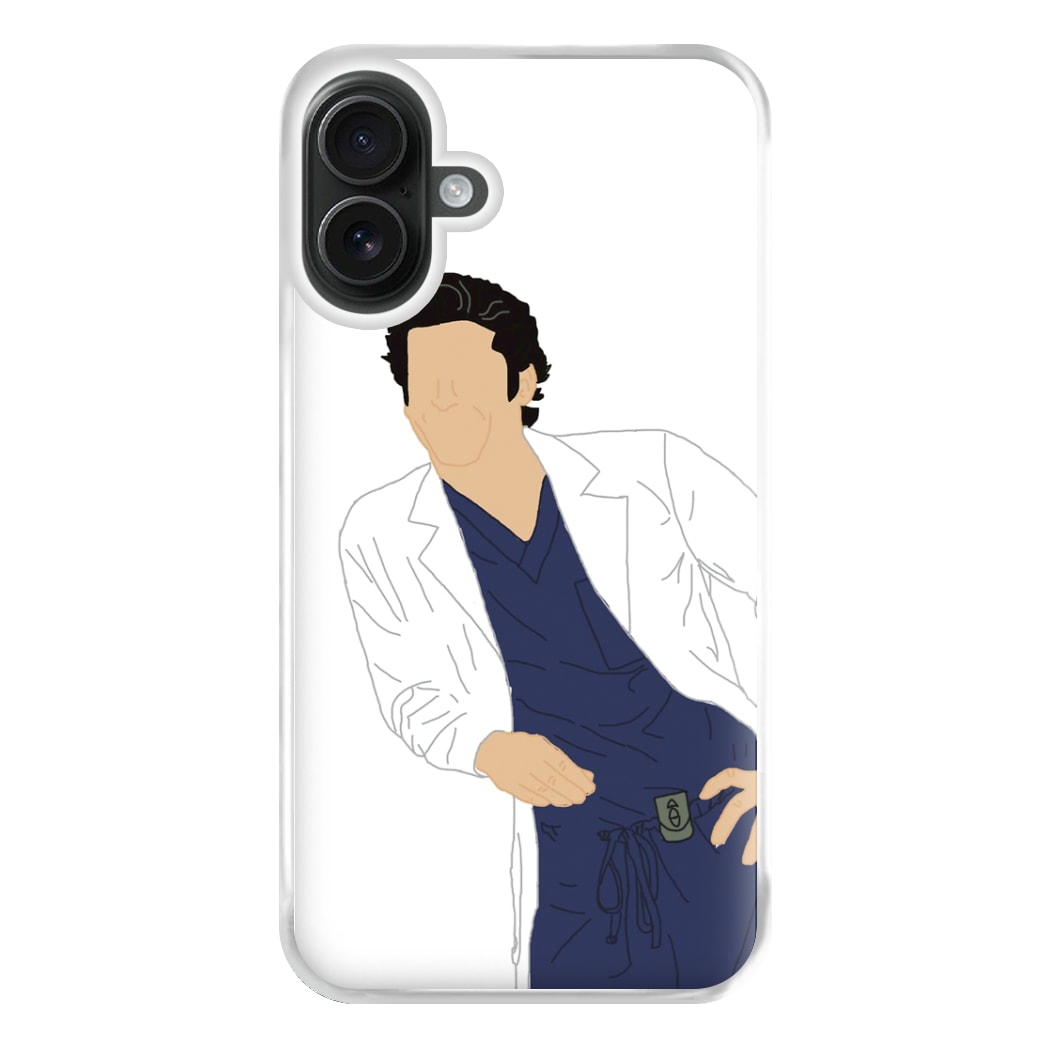 Derek Shepherd - Grey's Phone Case for iPhone 16 Plus