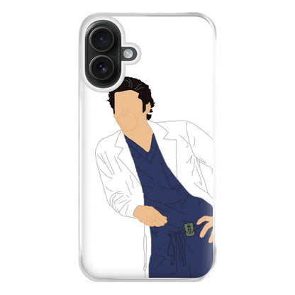 Derek Shepherd - Grey's Phone Case for iPhone 16 Plus