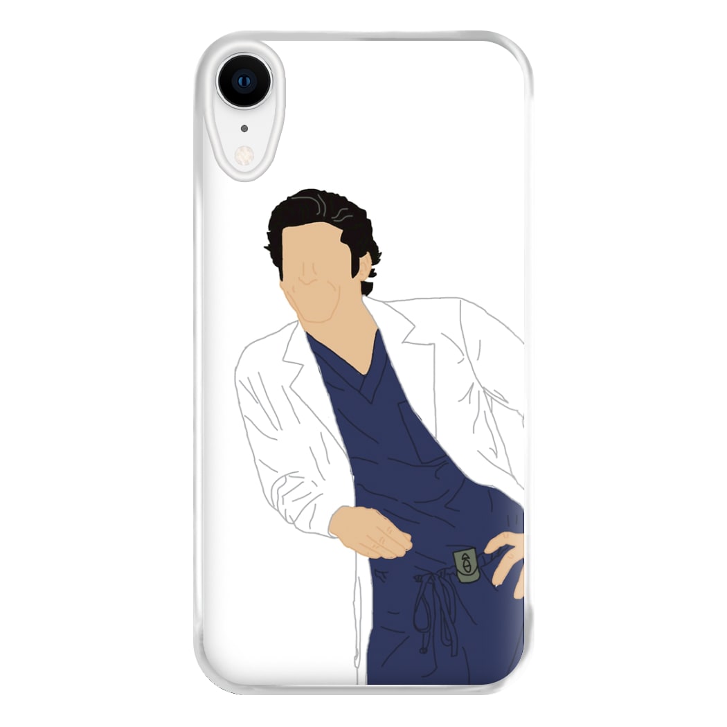 Derek Shepherd - Grey's Phone Case for iPhone XR