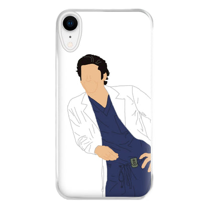 Derek Shepherd - Grey's Phone Case for iPhone XR