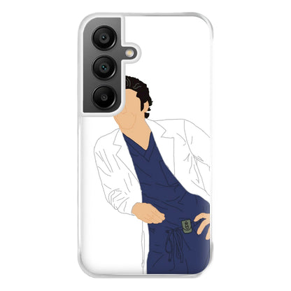 Derek Shepherd - Grey's Phone Case for Galaxy A55