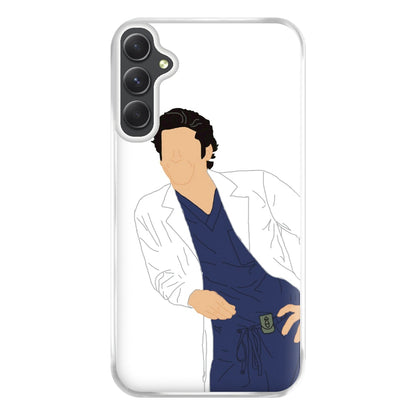 Derek Shepherd - Grey's Phone Case for Galaxy A34