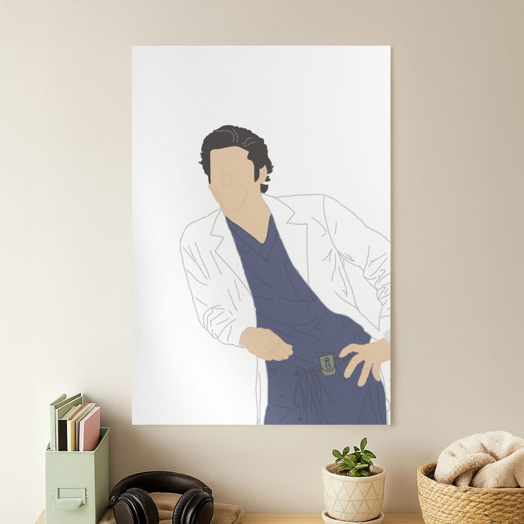 Derek Shepherd - Grey's Poster