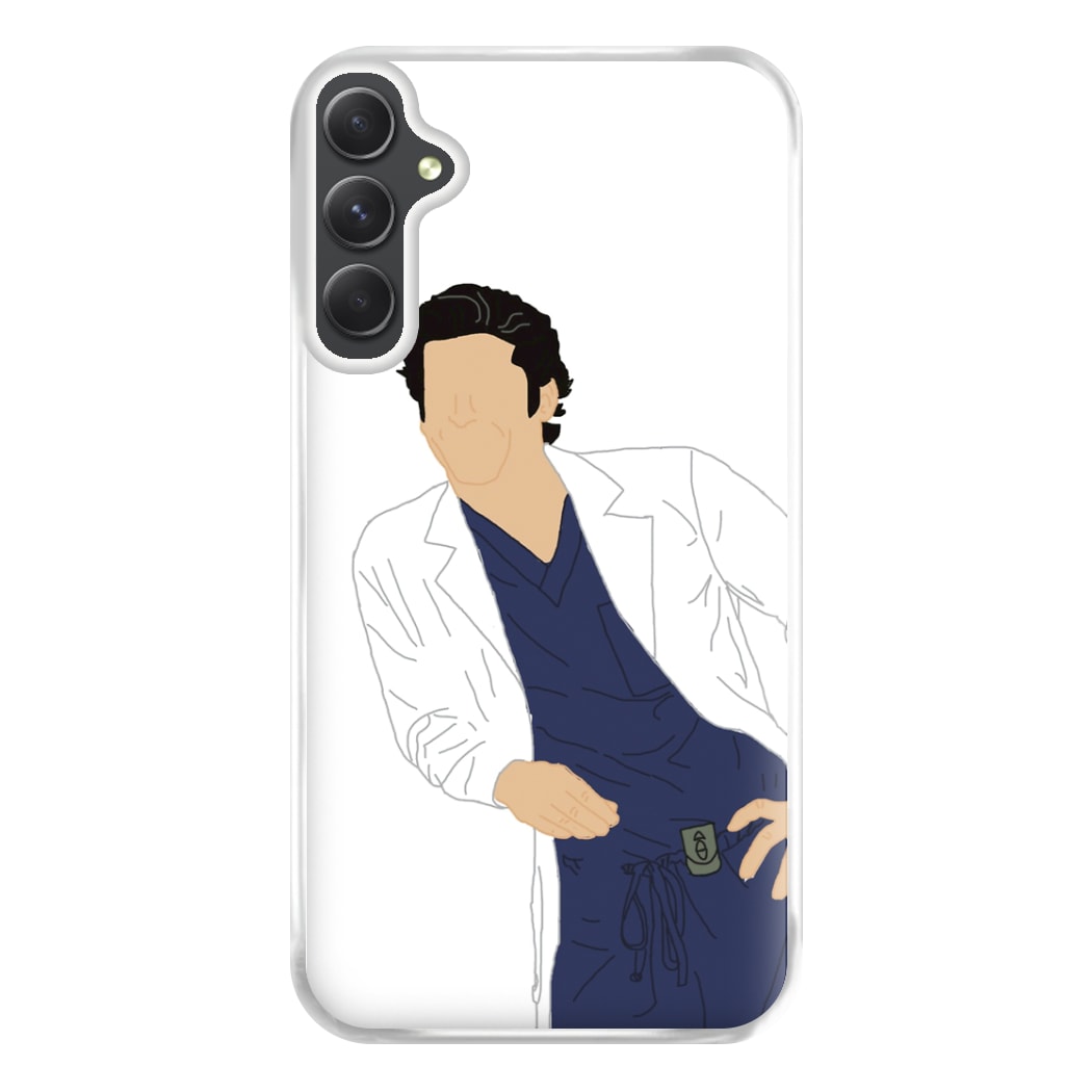 Derek Shepherd - Grey's Phone Case for Galaxy A14