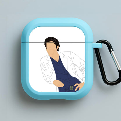 Derek Shepherd - Grey's Blue AirPods Case