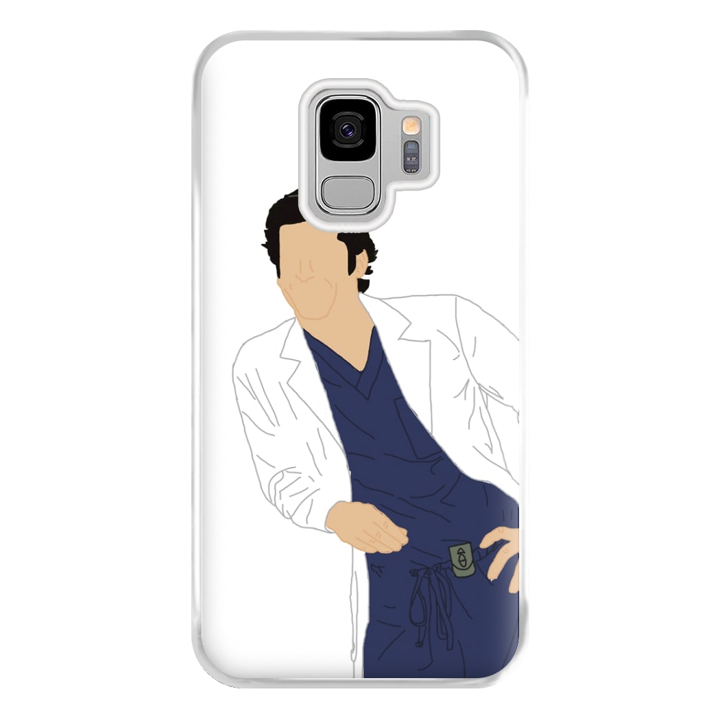 Derek Shepherd - Grey's Phone Case for Galaxy S9 Plus