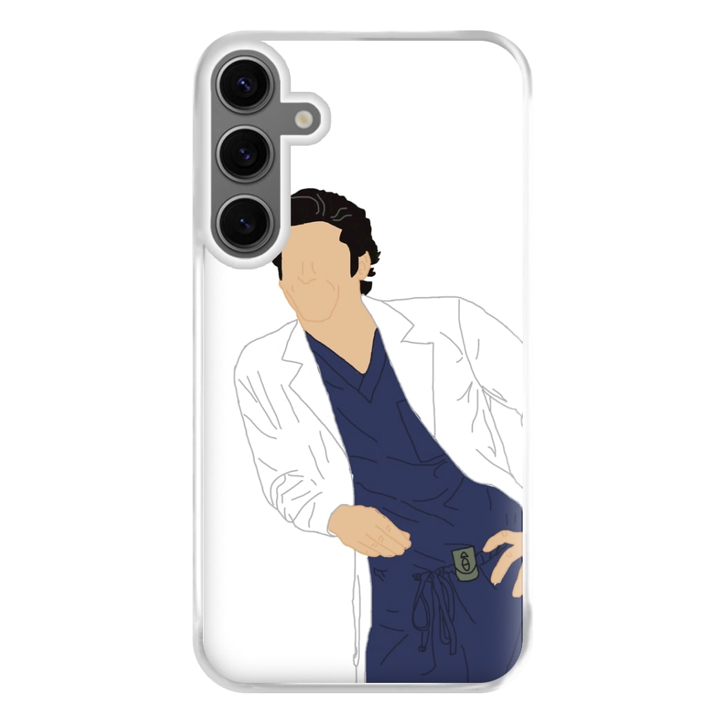 Derek Shepherd - Grey's Phone Case for Galaxy S24FE