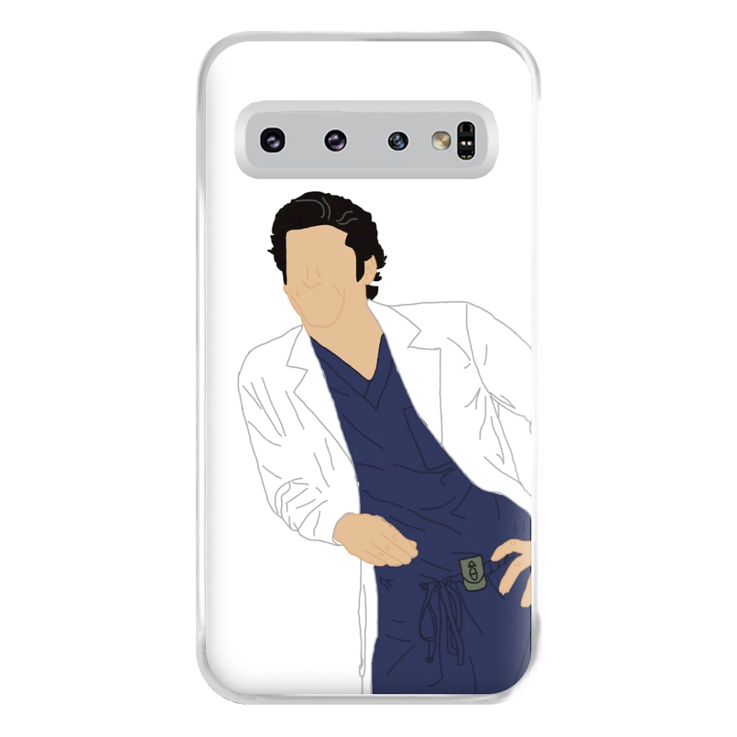 Derek Shepherd - Grey's Phone Case for Galaxy S10 Plus