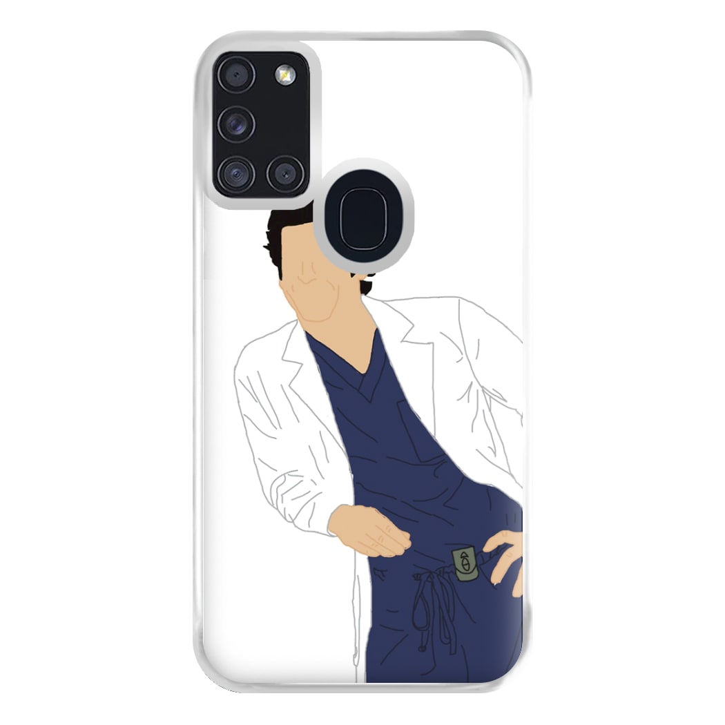 Derek Shepherd - Grey's Phone Case for Galaxy A21s