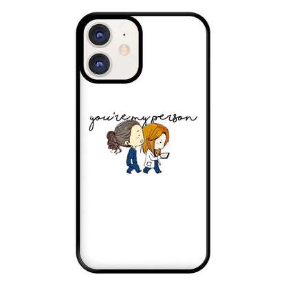 You're My Person Cartoon - Grey's Phone Case for iPhone 11