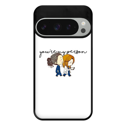 You're My Person Cartoon - Grey's Phone Case for Google Pixel 9 Pro XL