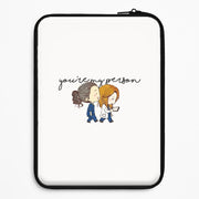 You're My Person Cartoon - Grey's Laptop Sleeve 1