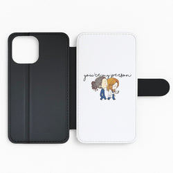 You're My Person Cartoon - Grey's Flip Phone Case