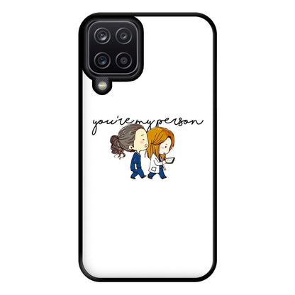 You're My Person Cartoon - Grey's Phone Case for Galaxy A12