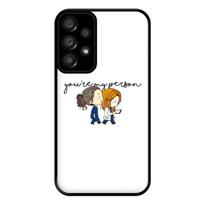 You're My Person Cartoon - Grey's Phone Case for Galaxy A33