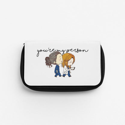 You're My Person Cartoon - Grey's Pencil Case