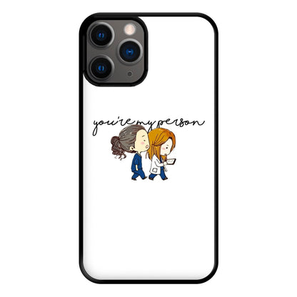 You're My Person Cartoon - Grey's Phone Case for iPhone 12 Pro Max