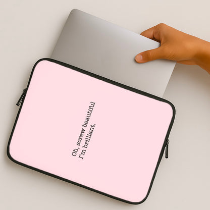 Oh, Screw Beautiful I'm Brilliant - Grey's MacBook Case