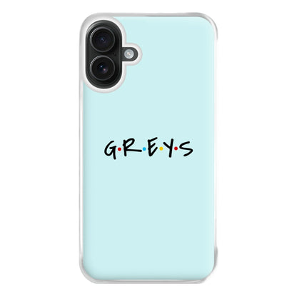 Greys - Grey's Phone Case for iPhone 16 Plus