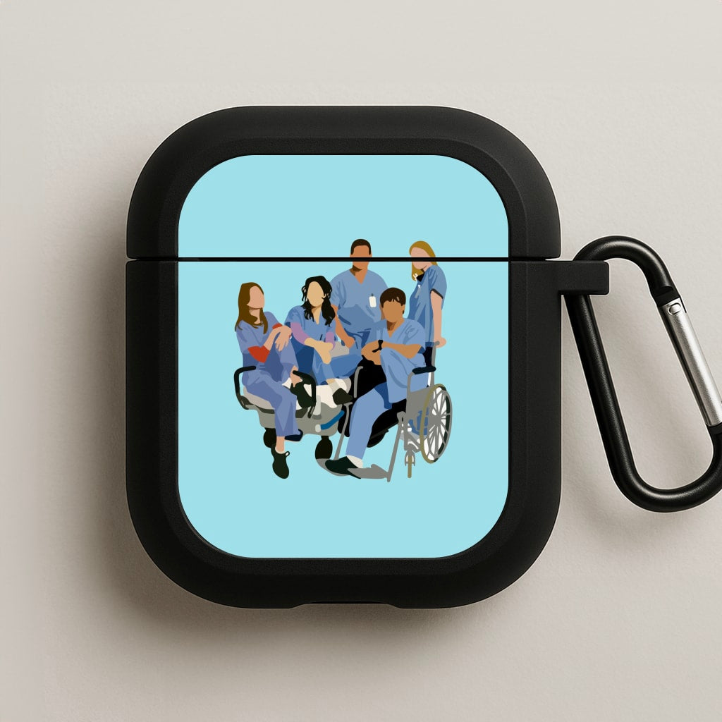Greys Cast AirPods Case