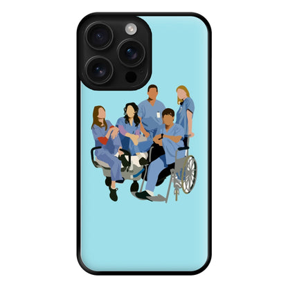 Greys Cast Phone Case for iPhone 16 Pro Max